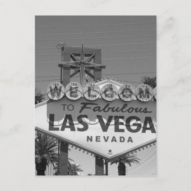 Välkommen till Las Vegas Vykort (Framsida)