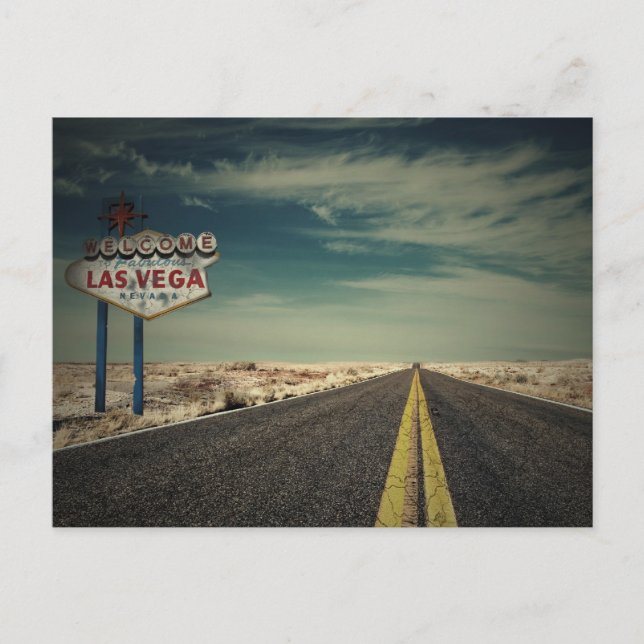 Välkommen till Las Vegas Vykort (Framsida)