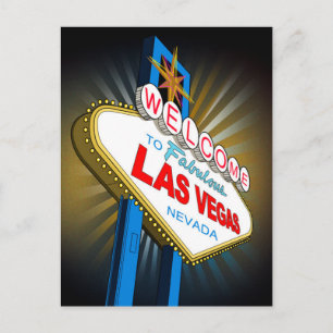 Välkommen till Las Vegas Vykort