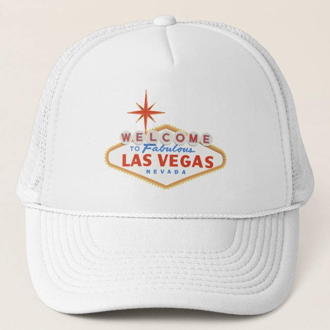 Välkommen till Las Vegas White Keps (Framsida)