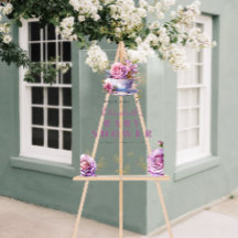 Välkommen till Lavender Blommigt Tea Kopp Baby Sho