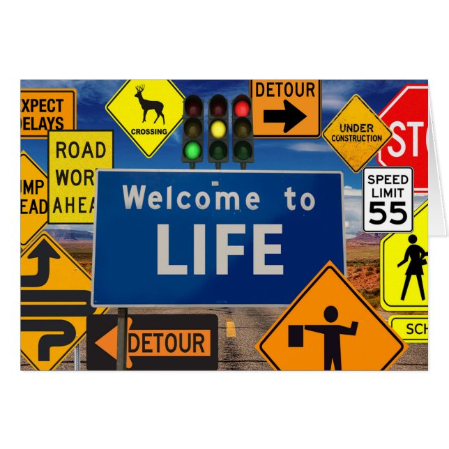 VÄLKOMMEN TILL LIV HÄLSNINGSKORT (Framsidan Horizontal)