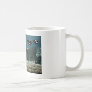Välkommen till Liverpool med några utomjordiska vi Kaffemugg