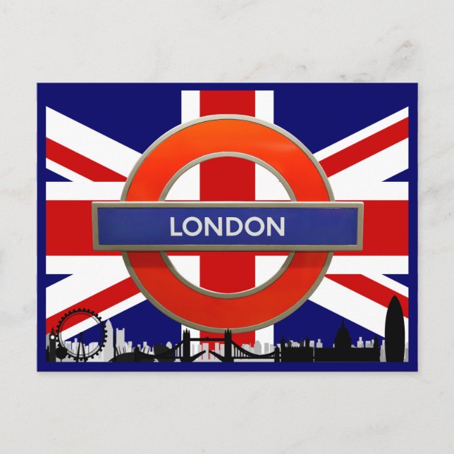 Välkommen till London Vykort (Framsida)