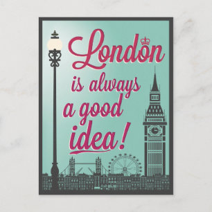 Välkommen till London Vykort