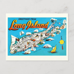 Välkommen till Long Island, NY Vykort