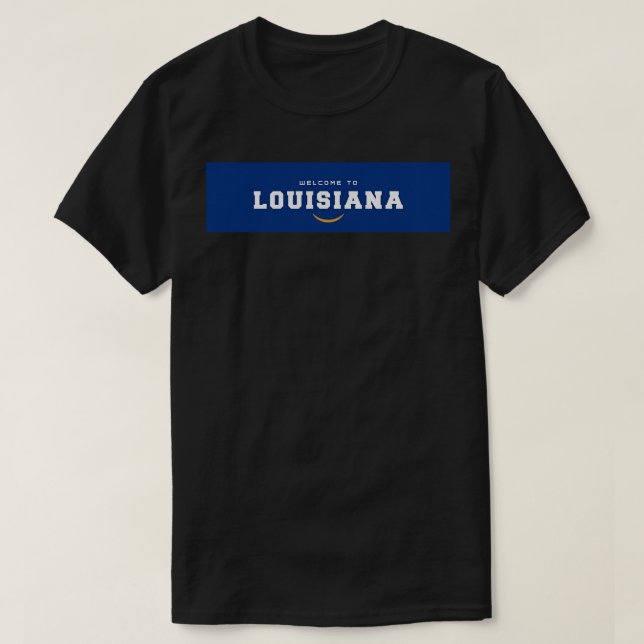 Välkommen till Louisiana TShirt - 1 T Shirt (Design framsida)