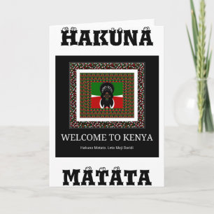 Välkommen till Magic Kenya: Hakuna Matata Kort