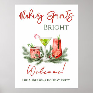 Välkommen till Making Spirits Bright Holiday-fest Poster