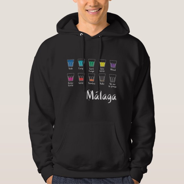 Välkommen till Malaga 1: El Café Hoodie (Framsida)