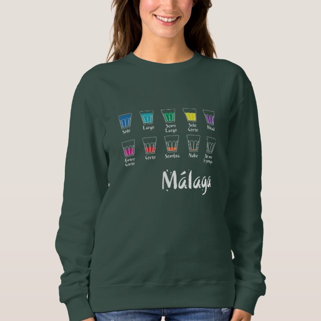 Välkommen till Malaga 1: El Café T Shirt (Framsida)