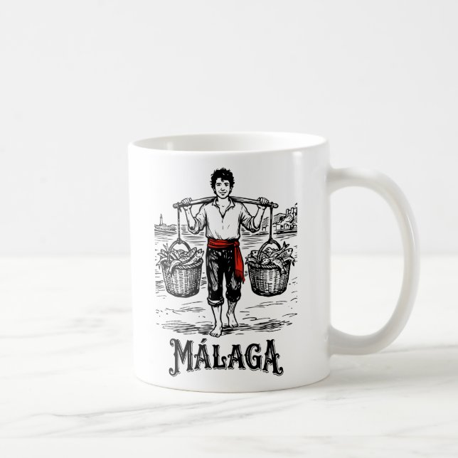 Välkommen till Malaga 5: El Cenachero Kaffemugg (Höger)