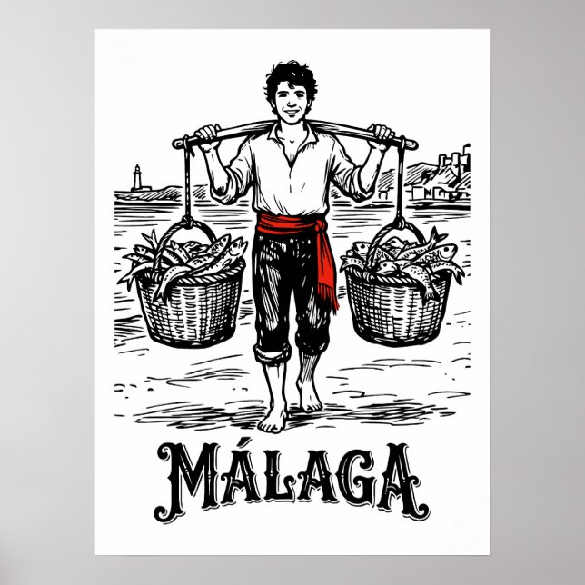 Välkommen till Malaga 5: El Cenachero Poster (Framsidan)