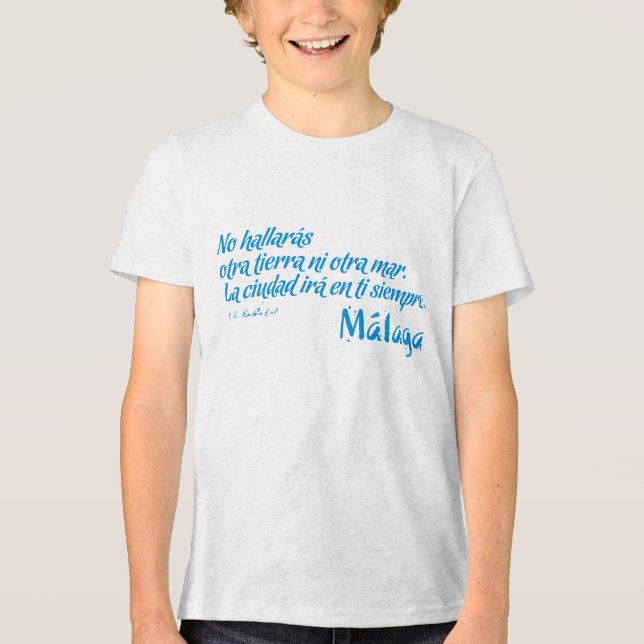 Välkommen till Malaga 6: Staden följer med dig all T Shirt (Framsida)