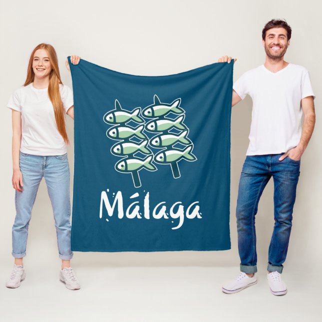 Välkommen till Malaga 8: El Espeto Fleecefilt (På plats)