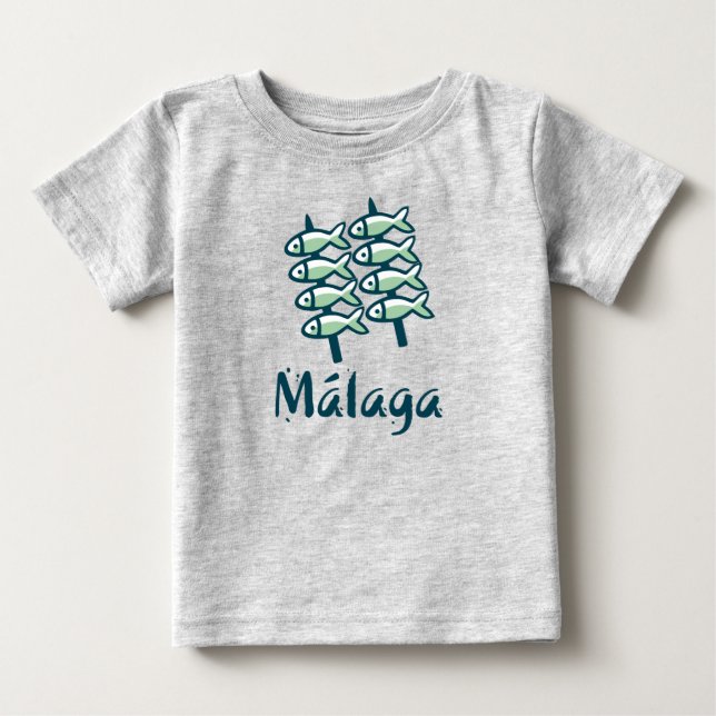 Välkommen till Malaga 8: El Espeto T Shirt (Framsida)