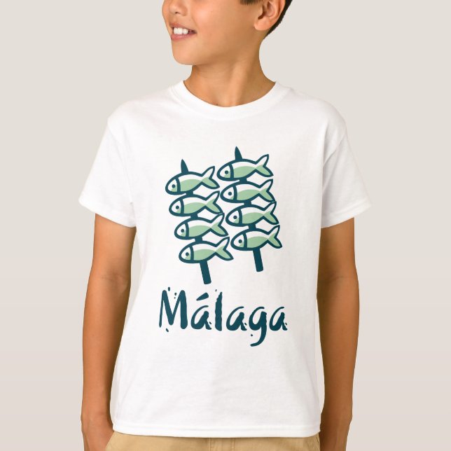 Välkommen till Malaga 8: El Espeto T Shirt (Framsida)