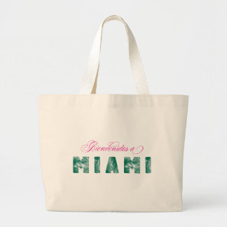 Välkommen till Miami/Bienvenidos a Miami - Tote Ba Jumbo Tygkasse