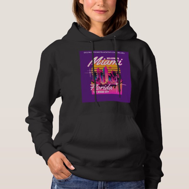 VÄLKOMMEN TILL MIAMI T SHIRT (Framsida)