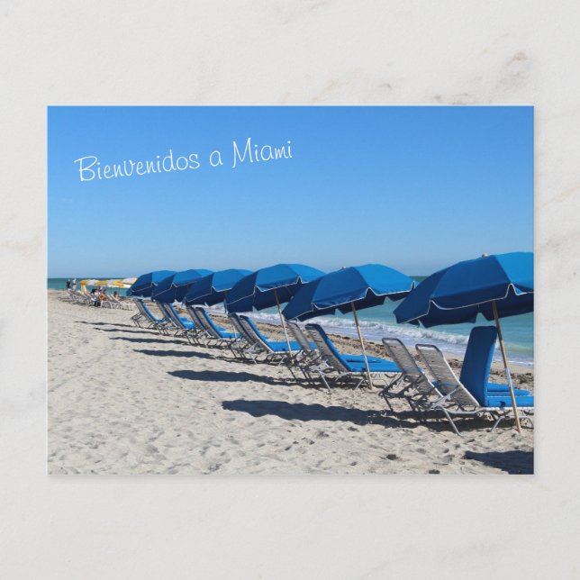 Välkommen till Miami vykort (Framsida)