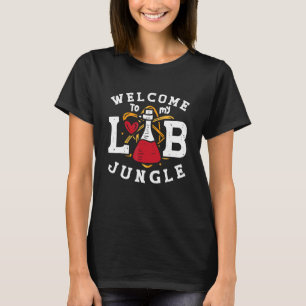 Välkommen till min lab Jungle Technolog Laboratory T Shirt