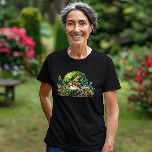 "Välkommen till min läsgarden" Gnome T Shirt (Skapare uppladdad)