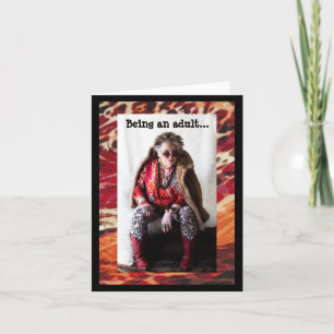 Välkommen till min Vuxen World Kort