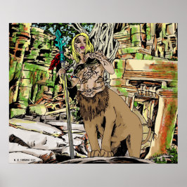 Välkommen till mitt jungle poster