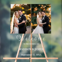 Välkommen till Modern Elegant Script 2 Photo Bröll