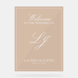 Välkommen till Modern Monogram Classic Terracotta-