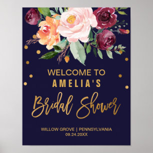 Välkommen till Möhippan HöstBlommigt Poster