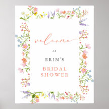 Välkommen till Möhippan Rustic Wildblomma Ram