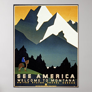 Välkommen till Montana, Poster