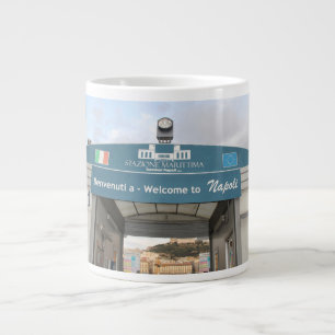 Välkommen till Napoli, Neapel, Italien, fotografi, Jumbo Mugg