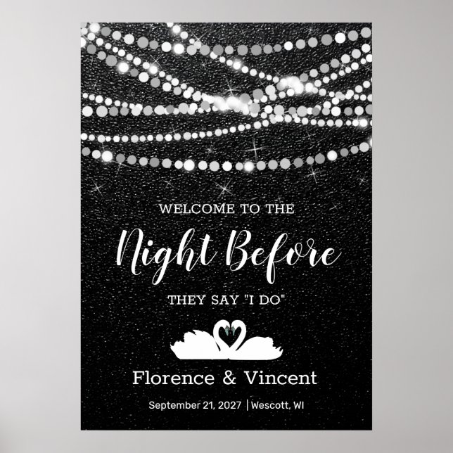 Välkommen till Nattdagen före inlägg Poster (Framsidan)