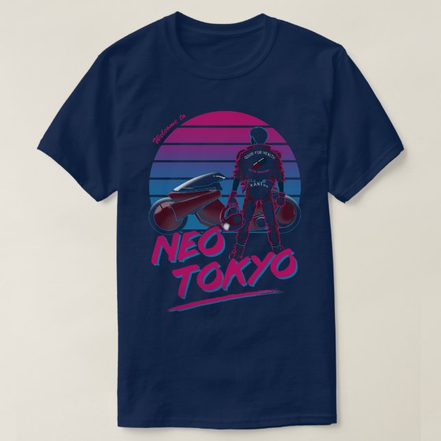Välkommen till Neo Tokyo T Shirt (Design framsida)
