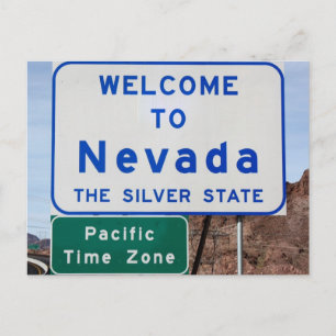 Välkommen till Nevada Vykort