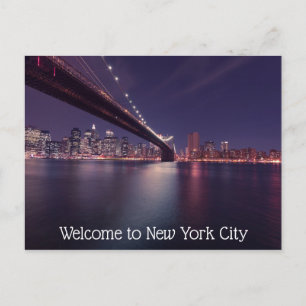 Välkommen till New York City Postcard Vykort