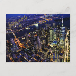 Välkommen till New York vykort