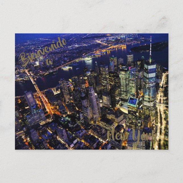 Välkommen till New York vykort (Framsida)