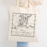 Välkommen till Newport Rhode island Black White Br Tygkasse<br><div class="desc">Den svarta och vita Newport, Rhode island karta tote bags, är perfekt att ta emot dina gäster från stan med välkomna väskor eller anpassa dem för din bröllopsfest. Flytta hjärtat genom att klicka på "Redigera med design verktyg" under "Anpassa". Perfekt för alla underbara bröllop-platser i Newport, RI inklusive Belle Mer,...</div>