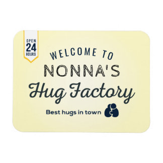 Välkommen till NONNA's Hug Factory Magnet