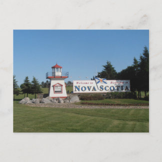 Välkommen till Nova Scotia Vykort