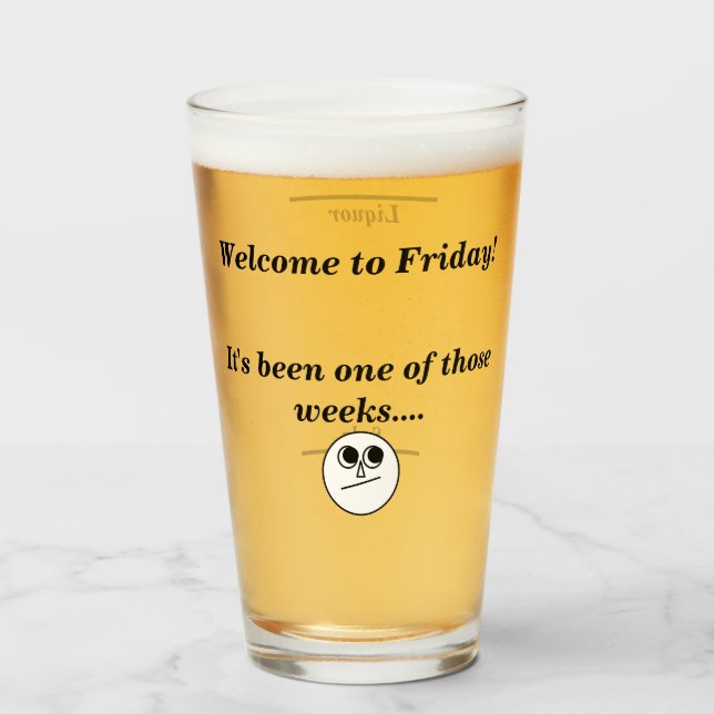 Välkommen till Noveltyn för blandade dricksnivåer  Glaskopp (Framsida fylld)