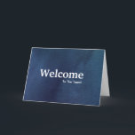 Välkommen till ny medarbetare kort<br><div class="desc">Det här är ett vackert Faux Guld New Employee-välkomnande till teamkortet. Text och design kan anpassas för vilket inbjudningskort som helst.</div>