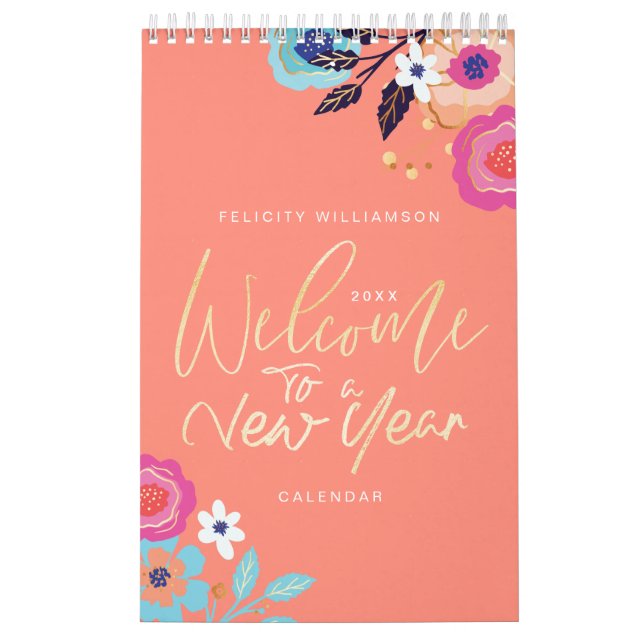 Välkommen till nyårsbaserade inspirationsofferter  kalender (Omslag)