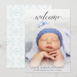 Välkommen till Nyfödd bebis födelsemärke Meddelande