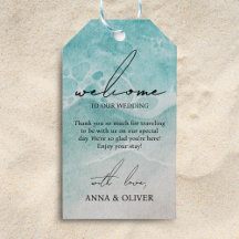 Välkommen till Ocean Beach Watercolor Bröllop