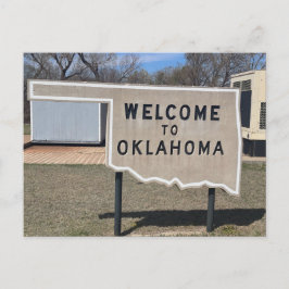 Välkommen till Oklahoma Vykort