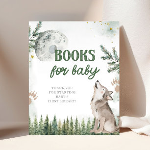 Välkommen till Pack Forest Varg Bokar för Baby Poster
